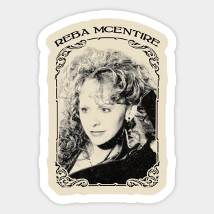 Reba McEntire Vintage Sticker